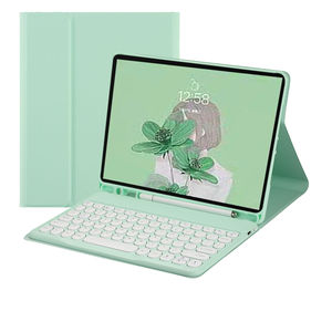 Portalápices OEM personalizado a prueba de golpes, estuche <span class=keywords><strong>para</strong></span> teclado inalámbrico inteligente de cuero PU y ratón <span class=keywords><strong>para</strong></span> Ipad 10,2 10,5 10,9 AIR 4 - Product Image 4