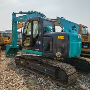 รถขุด Kobelco Sk135SR มือสองสมรรถนะสูง น้ำหนัก 13.5 ตัน สภาพดี เครื่องจักรงานดิน พร้อมจัดส่ง - Product Image 1