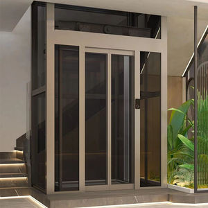 Небольшой домашний лифт, Крытый Лифт без комочков, открытый стеклянный обзорный лифт, пассажирский Лифт без машинного помещения. - Product Image 6