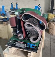 Petite machine de polissage et de rectification automatique en acier inoxydable pour surfaces planes, petite machine de polissage de surfaces planes certifiée CE, moins chère