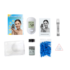 Misuratore di Glicemia Portatile Intelligente con <span class=keywords><strong>Strisce</strong></span> Reattive per Diabetici - Product Image 5