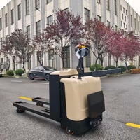 Transpalette électrique 5 tonnes avec moteur AC et déplaceur latéral électrique pour la manutention des matériaux en usine