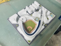 Modélisation architecturale avec éclairage LED, modélisation d'urbanisme, modélisation 3D de bâtiments immobiliers