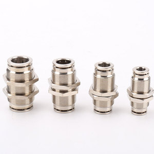 Conectores de Inserción Rectos de Diámetro Igual/Reductor, Serie PM, Recubiertos de Cobre y Níquel, Modelos de Piezas Neumáticas - Product Image 4