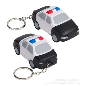 Porte-clés jouet anti-stress en forme de voiture de police, à récupération lente, unisexe, pour enfants de 5 à 7 ans - Product Image 2