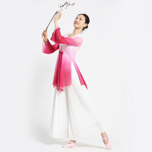 <span class=keywords><strong>ชุด</strong></span>เต้นรำแบบคลาสสิกสำหรับ<span class=keywords><strong>ผู้หญิง</strong></span>ชุดกระโปรง GD26ใหม่สไตล์จีนโบราณชุดเสื้อผ้าผ้ากอซไหลลื่น - Product Image 2