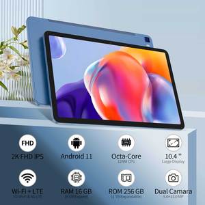 <span class=keywords><strong>Android</strong></span> 11 máy tính bảng 10.4 inch hiển thị 16GB RAM + 256GB Rom qcta-core GPS 5G Wifi OEM <span class=keywords><strong>Android</strong></span> Máy tính bảng với chuột và bút - Product Image 3
