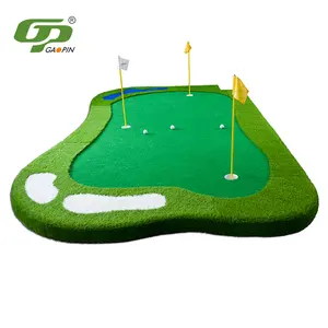 サイズカスタマイズゴルフ人工芝パッティングマットパーソナルミニゴルフコースポータブルゴルフパッティンググリーンマット