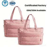 Nouveau sac à main souple pour femmes, grande capacité, organisateur multifonction, étui pour ordinateur portable, adapté au bureau et aux voyages, enseignant, infirmière, OEM/ODM