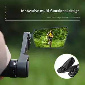 Cho xe đạp leo núi gấp gương chiếu hậu tay lái mở rộng hình sừng với mô hình sản xuất tại Trung Quốc - Product Image 3