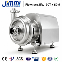 Pompe centrifuge sanitaire Fact Direct Juice Trans, à impeller ouvert, facile à nettoyer, pour la transformation du jus