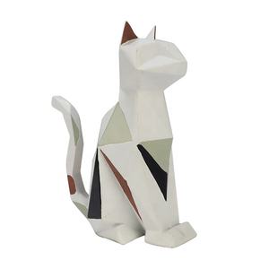 Figura Geométrica <span class=keywords><strong>3D</strong></span> de Gato, Linda y Duradera, Decoración para el Hogar, Ideal para Regalo - Product Image 4