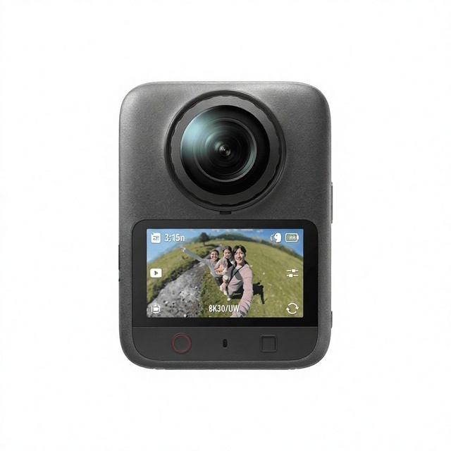 360 II 8K Panoramic Action Camera All-Round Premium Bundle 1 Inch Sensor 120MP Photos 10m Waterproof