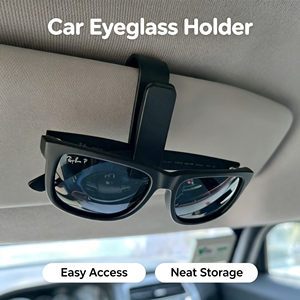 Soporte Universal para Visera de Coche Impreso en 3D, Gancho Colgador de Gafas de Sol PLA para Vehículo y Viajes - Product Image 5