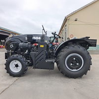 Tracteur agricole léger 4x4 multifonctionnel de 50 CV à roues, idéal pour serres et labourage, directement de l'usine