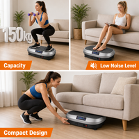 Plataforma Vibratoria Vertical para Adelgazar, Máquina de Ejercicio para el Hogar