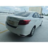 Подержанный автомобиль Guazi: Toyota Vios 2021 года, бензиновый седан, 5 мест, АКПП, передний привод, левый руль. Международная перепродажа подержанных автомобилей Toyota.