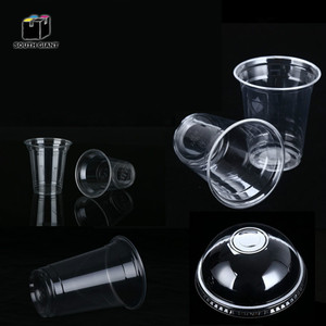 Smaltimento Logo personalizzato 12oz 16oz 20oz 24oz 32oz trasparente plastica trasparente PLA PET tazza per bevande fredde - Product Image 4