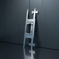 Pièces en acier inoxydable usinées avec précision par CNC, avec perçage et brochage par électroérosion à fil