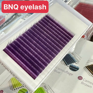 ขนตาต่อสีแบบนิ่มใหม่0.07 m - Product Image 2