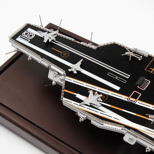 Modelo de <span class=keywords><strong>Portaaviones</strong></span> <span class=keywords><strong>Fujian</strong></span> de Aleación Terbo 1:700, Modelo 003 con Lanzamiento Electromagnético, Vitrina para Aficionados - Product Image 5