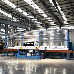 Máquina Biseladora de Vidrio de 9 Ejes, Equipo de Procesamiento de Aislamiento Térmico con Construcción de Aluminio y Potencia de 19KW - Product Image 5