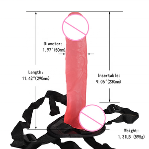 Männliche und weibliche tragbare Simulation Dildo Adult Sexspielzeug Mastur bator für Lesben - Product Image 6