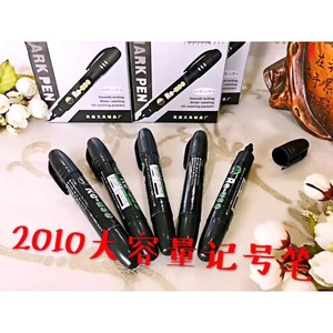 ปากกามาร์คเกอร์ชนิดน้ำมันเฉน บัง หมึกถาวร สีดำ แดง น้ำเงิน ปลอกพีวีซี หัวแบน ใช้สำหรับทำเครื่องหมายสินค้า - Product Image 3