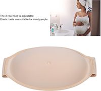 Ventre de grossesse artificiel réaliste en éponge tissée, lavable en machine, léger, pour simuler une grossesse