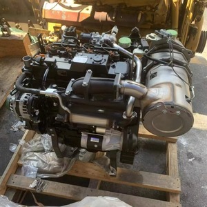 Moteur diesel 4 cylindres 4TNV98 4TNV98CT, démarrage électrique A4vso, refroidissement par eau, moteur 4 temps, ensemble moteur pour excavatrice - Product Image 1