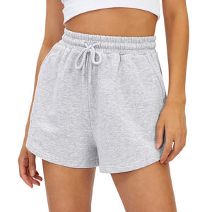 Shorts Casuales de Verano para Mujer, Versátiles, Ricos en Algodón, Transpirables, Largo a Medio Muslo, Bolsillos Laterales Inclinados, Cintura Elástica, Perfectos para - Product Image 5