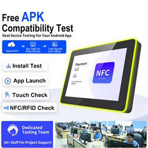 Pantalla de 10.1 Pulgadas de Alto Brillo, IP65 Resistente al Agua, 5MP, Montaje en Pared, con NFC y POE para Salas de Reuniones, Compatible con Animación WA8058 - Product Image 4