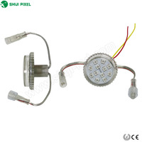 Lampes LED programmables DC24V étanches IP66 avec corps en PC pour parcs d'attractions extérieurs