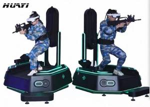 Interactive VR <b>Shooting</b> Game Machine 360-Degree Motion-Sensing VR Game Console VR Walking Space Standing Simulator Platform - Product Image 6