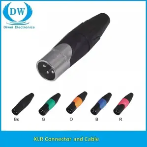 Audio Connector XLR Connector Panel Mount 4 Pin Female Mini XLR 5 Pins Connector Audio Video XLR 3 Pin Male Connector 6Pin 7Pin