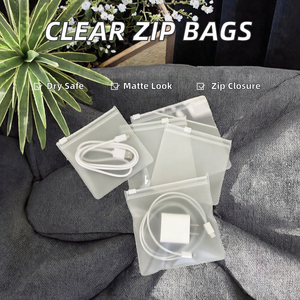 ซองใส่นาฬิกาแบบซิปล็อค EVA ใสขุ่น กันความชื้น สำหรับใส่เครื่องประดับ แว่นตา สร้อยคอ อัญมณี แหวน เครื่องสำอาง และสายดาต้า - Product Image 2