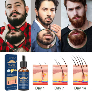 Bellezza <span class=keywords><strong>uomo</strong></span> ricrescita barba crescita olio essenziale Private Label barba crescita olio per la cura degli uomini prodotto OEM - Product Image 5