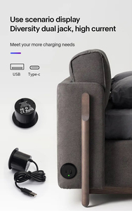 Cargador USB Doble Integrado para Muebles de Escritorio, Entrada de CC de 5V 2A, Cargador USB para Teléfono para Sofá - Product Image 5