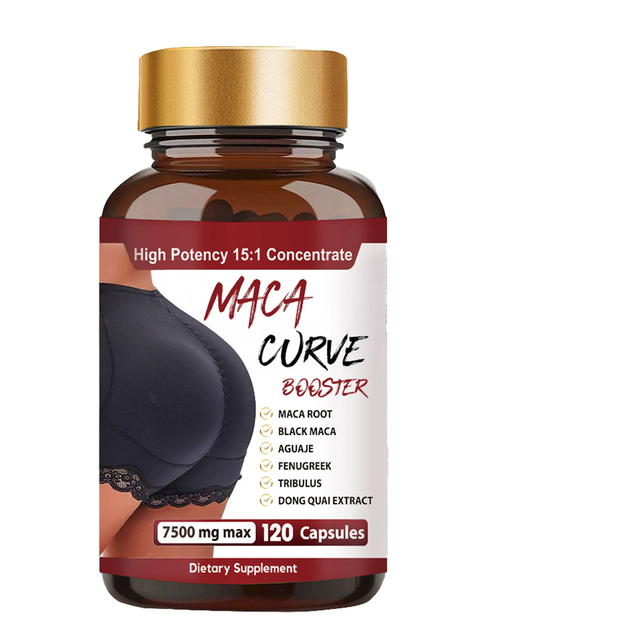 OEM Private Label Maca Plus Capsules Natural Root Supplement for Sports Nutrition Energy & Body Toning for Adults
