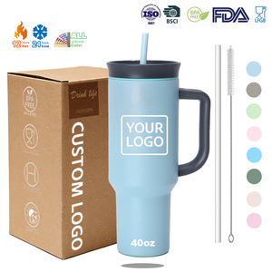 Elegante <span class=keywords><strong>Tazza</strong></span> da Viaggio in Metallo Isolato Sottovuoto da 1200ml (40oz) Monocolore per Damigelle, Bomboniera per Matrimoni e Feste - Product Image 1