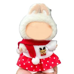 Tenue de Noël portable pour poupée One Two Three Generations, mini-tenue de haute qualité en polyester et coton pour Gazi Sister - Product Image 1