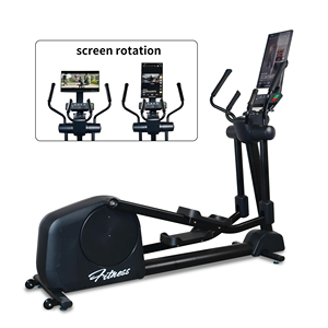 Elliptique commercial avec écran miroir rotatif de 21,5 pouces, elliptique pour utilisation en salle de sport, résistance de 1 à 20 niveaux - Product Image 2