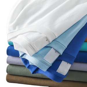 Camisetas de Lujo para Hombre, Estilo Hip Hop Urbano, Estilo Chino, Holgadas, de Gran Tamaño, 100% Algodón, 240 g/m², Estampadas, Transpirables - Product Image 2