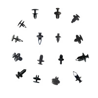 A33 Noir Pneu de secours Rivet aveugle Clips de voiture