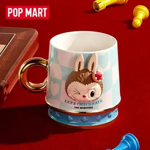 POP MART LABUBU the MONSTERS LET'S CHECKMATE Serie Taza Adornos Kawaii Figuras Decoración del Hogar Modelo de Escritorio Juguetes para Niñas - Product Image 4