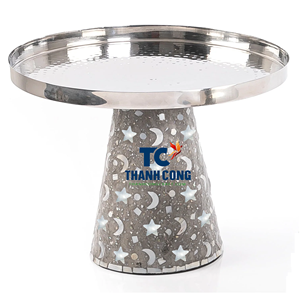 Wholesale MDF Mother of Pearl Inlay <b>Chocolate</b> Stand Cake Stand Handmade Cake Stand <b>Ramadan</b> Eid Home Decor for <b>Ramadan</b> - Product Image 3