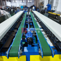 Machine de formage à froid de brides de conduits d'air à haute efficacité - Type PDF3 Duplex pour une intégration automatisée sans soudure en ligne