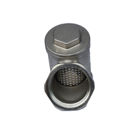 Filtre à eau manuel en acier inoxydable 304/316 UBT GL11W-16P OEM, filetage en Y, filetage NPT, plomberie PN16, pression 0-80°C