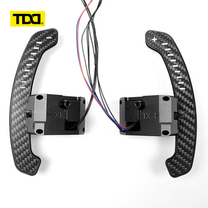 Palancas de cambio magnéticas de fibra de carbono TDD LED para Hyundai N GT i30N Kona N Elantra N Veloster N, palancas de cambio para volante. - Product Image 1