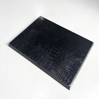 Plateau de présentation de bijoux TaiYi, plateau de présentation de bijoux vide en cuir gaufré crocodile de haute qualité avec logo personnalisé pour les boutiques de bijoux fins